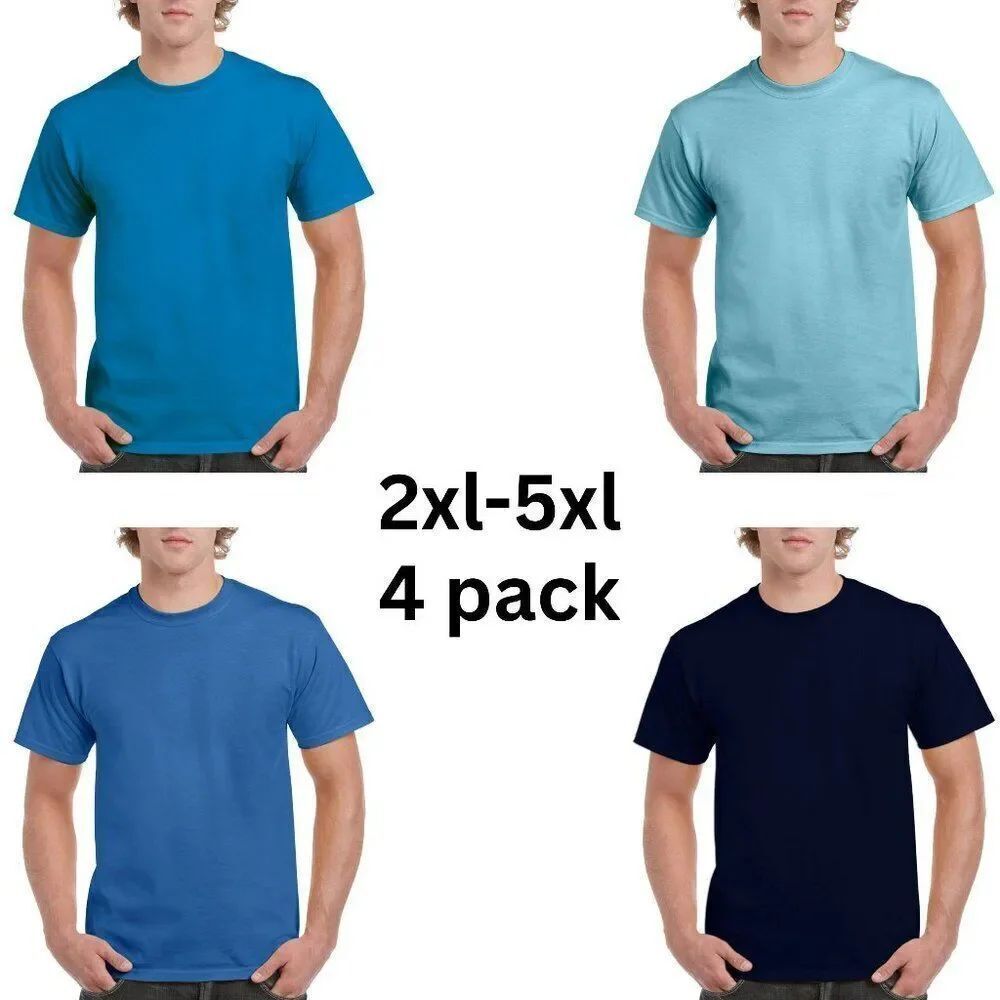 NEW 4 pack unisex/ men women shirt short sleeve 4 shirts great deal!